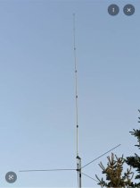 Sirio GPE 27 5/8 wave (26.4-29 Mhz) Tunable Base Antenna