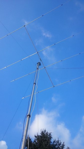Sirio SY4 26.5 - 30 MHz 4 Elements Yagi Beam Antenna - 13.15 DBi
