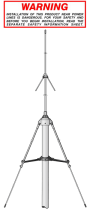 Sirio StarDuster M-400 26.5 - 30Mhz Tunable Base Antenna