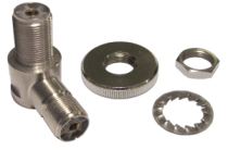 Sirio Heavy Duty SO-239 Angular connector 2X PL259-F 90° Degree