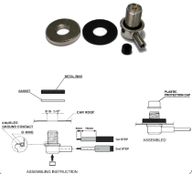 Sirio Heavy Duty SO239 Angular Connector