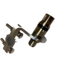 Sirio Heavy Duty 3-Way Double Groove Chrome Plated CB Antenna Mirror Mount