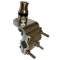 Sirio Heavy Duty 3-Way Double Groove Chrome Plated CB Antenna Mirror Mount