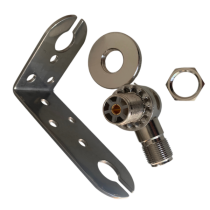 Sirio M-1 90 Degrees Bracket With Heavy Duty 2X SO 239 Angular Connector