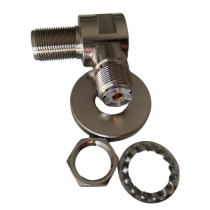 Sirio M-1 90 Degrees Bracket With Heavy Duty 2X SO 239 Angular Connector