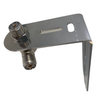 Sirio M-2 90 Degrees Bracket With Heavy Duty 2X SO 239 Angular Connector