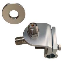 Sirio Heavy Duty Mirror Mount Bracket With 2X SO 239 Angular Connect