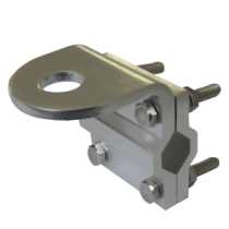 Sirio Heavy Duty Mirror Mount Bracket With 2X SO 239 Angular Connect