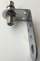 Sirio M-1 90 Degrees Stainless Steel Bracket with Heavy Duty 3/8 SO 239 Adaptor