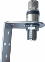 Sirio M-1 90 Degrees Stainless Steel Bracket with Heavy Duty 3/8 SO 239 Adaptor