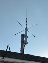 Sirio GP 365-470 C (365-470 MHz) UHF Tunable Antenn