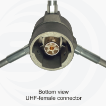 Sirio GP 6-E 140 - 175 Mhz VHF Tunable Base Antenna