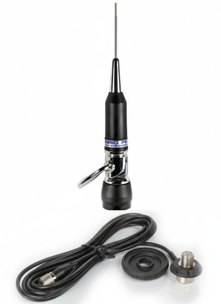 Sirio Performer 5000 10m/CB Antenna W/ RG58 Coax For Roof Mount
