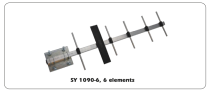 Sirio SY 1.09-6 1090 Mhz ADS-B 6 Elements Yagi